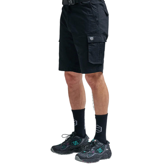 Dolly Noire Cargo Ripstop Shorts Black