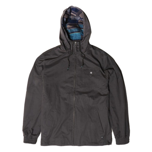 Vissla Breakers II Reversible Jacket Black Fade Lined